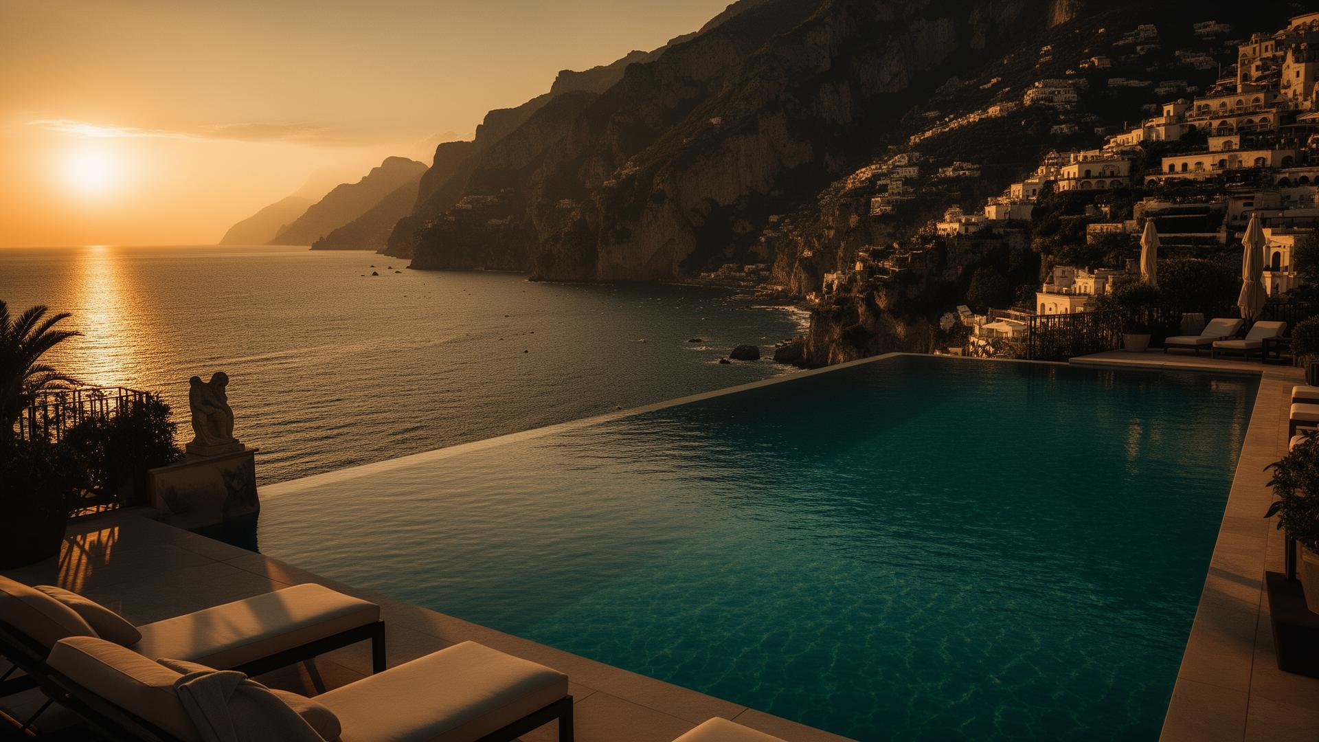 Luxury cinematic landscape